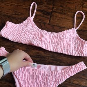 Shein Light pink bikini set